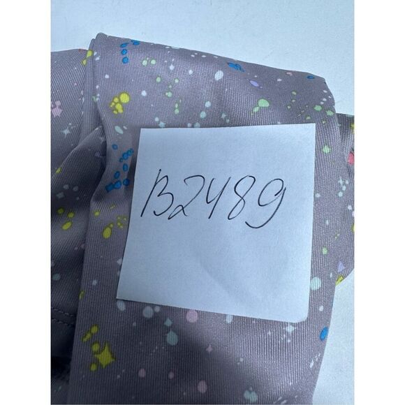 Nike Girls Dri-FIT Pro Warm Printed Tights Grey Small 4-5Y See Description - Picture 10 of 10